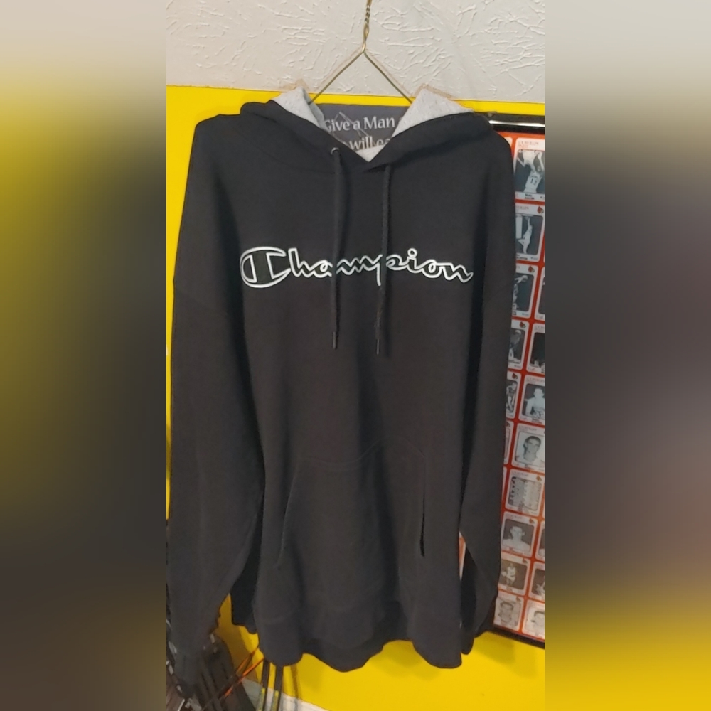 Champion black hoodie
